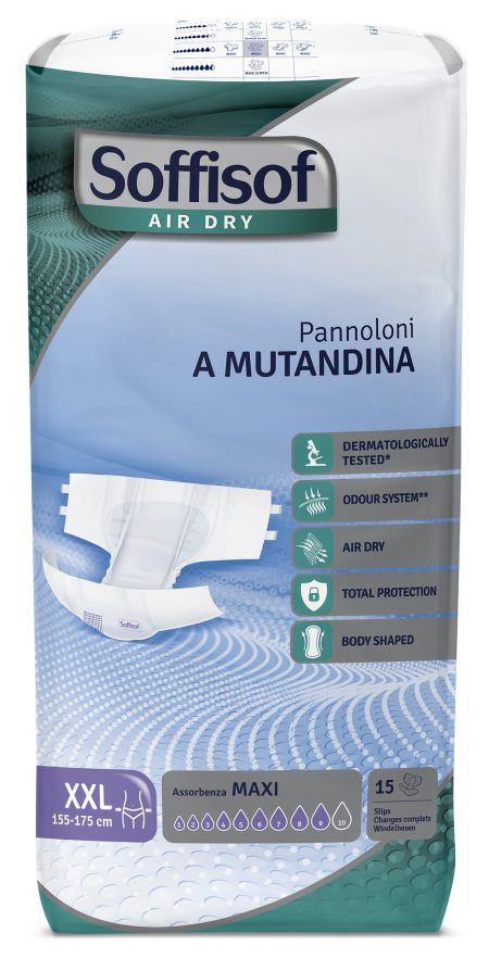 FRALDA SOFFISOF AIR DRI MAXI TAMANHO XXL