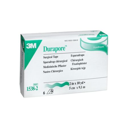 ADESIVO DURAPORE 2,5cm x 9,1m