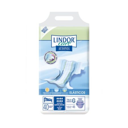 FRALDA LINDOR MAXI 8 GOTAS TAMANHO G (Saco 40)